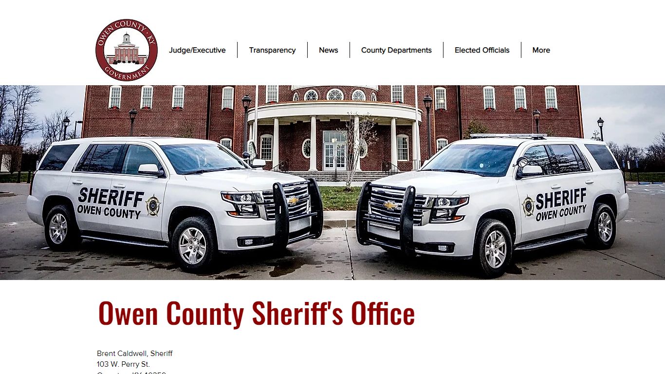 Sheriff - Owen County